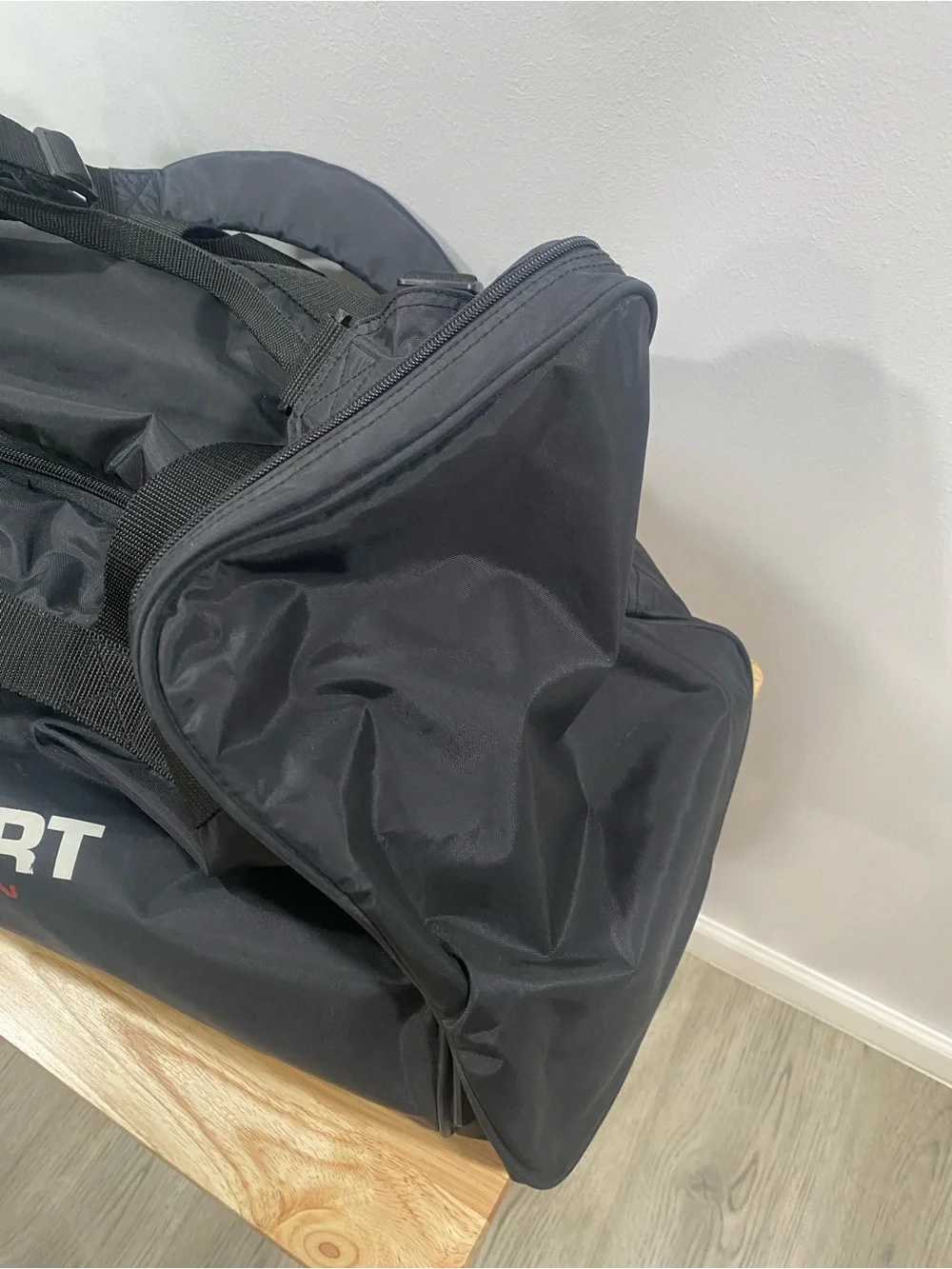Vintage Polo Ralph Lauren Black Duffel Bag